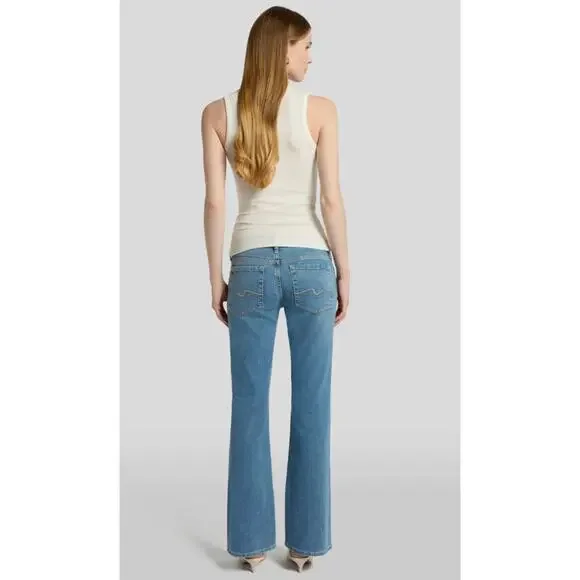 Anthropologie Jeans 14 Bootcut Mid Rise Stretch Denim Medium Wash EUC - Picture 3 of 8